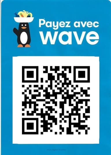 QR code Wave pour participer à la reconstruction de Télé École
